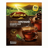 Чай черный Лисма Особо крепкий в пакетиках 2,3 г х 100 шт