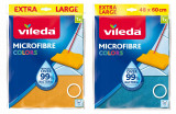  Тряпка из микрофибры для пола Vileda Сolors, 1 шт