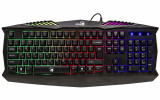Клавиатура Genius Scorpion K220, подсветка (7 цветов), USB, 1.5m, Рус/Англ, Чёрный