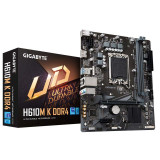 Матплата Gigabyte H610M K DDR4, LGA1700, Intel H610, 2xDDR4 PC25600, 1xPCI-E16X, 1xPCI-E1x, Sound8Ch, GBLAN, 2SATA+M.2, mATX, 4USB3.2+6USB2.0, HDMI