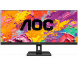 Монитор LCD 34" AOC U34E2M, VA, Black, 3440x1440, 20M:1, 300cd/m2, 100Hz, 178/178, 4ms, 2HDMI, DP, Headphone-Out