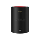 Роутер Wi-Fi CUDY M3000 (2-Pack) AX3000 6 Mesh 2.5G Solution 1.3GHz Dual-Core CPU, Dual-Band Wi-Fi 6, 2402Mb/s 5GHz+574Mb/s 2.4GHz, 1x2.5Gbps Ethernet + 1x1Gbps Ethernet Ports Port Per Unit, 5 антенн Omni-Directional