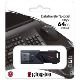 Накопитель на флеш памяти 64GB USB 3.2 Kingston DataTraveler DT Exodia Onyx [DTXON/64GB]