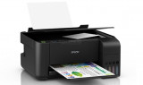 МФУ Epson L3210 A4, printer, scanner, copier, 33, 15ppm, 5760x1440 dpi, 600x1200scaner, USB, оригинальные чернила (003) 5 шт (замена Epson L3110)