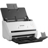 Сканер Epson WorkForce DS-770II A4, 600*600dpi, 45/90ppm, автоподача 100лист., двустороннее сканирование, сканирование длинных документов , USB 3.0, серый