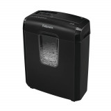 Шредер Fellowes POWERSHRED LX201 Уровень секретности P-5, Фрагмент 2х12 мм, Подача 10(15) лист, Ёмкость корзины 22 л, Уничтожение скоб, скрепок, пл. карт, Чёрный