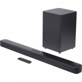 Звуковая система JBL BAR 2.1_DEEP BASS 300W, 4.2 Bluetooth, Dolby Atmos®,USB, Wi-Fi 5G, HDMI, Optical, Черный [JBLBAR21DBM2BLKUK]