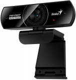 Вебкамера Genius FaceCam 2022AF, USB, 1920x1080, 2.0Mpx, Крепление: зажим, Кабель 1.5 метра, Чёрный