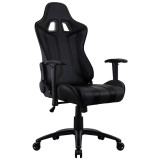 Gaming Chair AEROCOOL AC120 AIR BLACK&RED 2D Armrest 65mm wheels PVC Leather