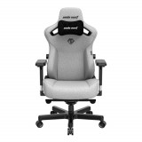 Gaming Chair AD12YDC-XL-01-B-CF AndaSeat Kaiser 3 XL BLACK 4D Armrest 65mm wheels Fabric