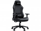 Gaming Chair AD18-44-B-F-CIS AndaSeat Luna BLACK 1D Armrest 60mm wheels Fabric