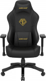 Gaming Chair AD18Y-06-GV-B-PVC AndaSeat Gravity BLACK 4D Armrest 60mm wheels PVC Leather