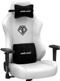 Gaming Chair AD18Y-06-W-PV AndaSeat Phantom 3 WHITE 2D Armrest 60mm wheels PVC Leather