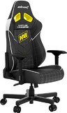 Gaming Chair AD19-04-BW-PV AndaSeat NAVI Edition L BLACK 4D Armrest 60mm wheels PVC Leather