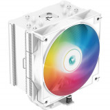 CPU cooler DEEPCOOL AG500 WH WHITE ARGB LGA115*/1700/1200/AMD 120mm PWM fan,300-1850rpm,5HP