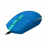 Mouse Logitech G203 LIGHTSYNC Gaming 8000dpi 1000Hz 6btns USB BLUE
