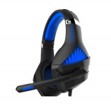 Наушники с микрофоном Microlab G6 GAMING BLACK/BLUE 3.5+USB