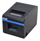 Xprinter XP-E200L 80mm direct thermal Receipt printer USB+LAN, Black, 230mm/s, EU plug