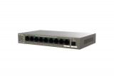 HUB Switch IP-COM(Tenda) G2210P-8-102W 8-port PoE 1000Mbps+2-port 1000Mbps Cloud Managed Steelcase