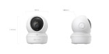 IP camera EZVIZ H6C Pro 3K кубич 5MP,4mm,IR 10M,WiFi,microSD,MIC-SPEAK,ПОВОРОТНАЯ CS-H6c-R105-1J5WF