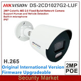 IP camera HIKVISION DS-2CD1027G2-LUF(C) (2.8mm) цилиндр,уличная 2MP,LED 30M ColorVu,MIC,MicroSD