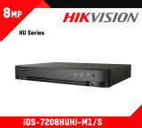 HDVR HIKVISION iDS-7208HUHI-M1/S C (1,5ch@8MP/8ch@5MP,8+8 IP/8MP,1HDD upto 10TB,H.265,AOC)