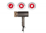 Фен REDMOND RF-534, 1600 Вт, 2 скорости, 2 температурных режима, Складная ручка, Серый/розовый