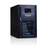 Источник бесперебойного питания SVC RT-2KL-LCD, Мощность 2000ВА/1800Вт, Стоечный 19'' 4U, RT-серия, On-Line, LСD\Tel.line\RS-232, SMART USB, Диапазон работы AVR: 110-288В, Бат.: 12В/7Aч*6шт., Вентилятор: 8см*2шт., 4 вых., Чёрный