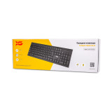 Клавиатура X-Game XK-100UB, Ультратонкая, USB, Кол-во стандартных клавиш 104, Анг/Рус/Каз, Чёрный