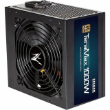 Блок питания Zalman ZM1000-ARX, 1000W, ATX, Platinum, APFC, 20+4pin, 2*4+4pin, 12*Sata, 8*Molex, 6*PCI-E 6+2 pin, FDD, Модульный, Вентилятор 13,5см, Черный
