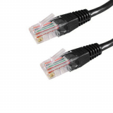 Патч Корд SHIP S3025BK0200-P, Cat.5e, UTP, LSZH, RJ-45, 2 м, Чёрный, Пол. пакет