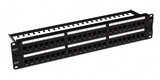 Патч Панель SHIP P197-48A, UTP, Категория 6, 19" (2U), 48 Портов