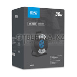 Удлинитель на катушке SVC GS-30M, 4 розетки, 30 метров, 3500W, 240В, 16A, 3x1.5mm?, Защита от детей, Чёрный