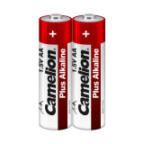 Батарейка CAMELION LR6-SP2, Plus Alkaline, AA, 1.5V, 2700 mAh, 2 шт. в плёнке