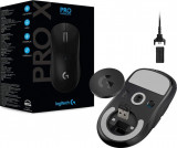Мышь Logitech G PRO X Superlight, 5 Buttons, HERO Sensor 25600dpi, 400ips, 32-bit ARM CPU, беспроводная, USB, Black