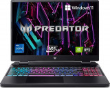 Ноутбук Acer Predator Helios Neo 16 PHN16-71-73LT Intel Core i7-13700HX (1.50-5.00GHz), 16GB DDR5, 1TB SSD, NVIDIA RTX 4060 8GB GDDR6, 16"WQXGA (2560x1600) 165Hz IPS, WiFi ax, BT 5.1, HD WC, CR, Win 11 Home, Backlit RGB Русская клавиатура, Steel Gray, Bag