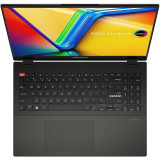 Ноутбук Asus VivoBook S 16 Flip TP3604VA-IS93T Intel Core i9-13900H (1.90-5.40GHz), 16GB DDR4, 1TB SSD, Intel Iris Xe Graphics, 16"WUXGA (1920x1200) 360° Touch OLED, WiFi ax, BT 5.3, FHD WC, Win 11 Home, Backlit Русская клавиатура, Midnight Black