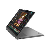 Ультрабук Lenovo Yoga 7 14IML9 83DJ0002US Intel Core Ultra 7 155U (0.70-4.80GHz), NPU Intel AI Boost, 16GB DDR5, 1TB SSD, Intel Graphics, 14"WUXGA (1920x1200) 360° Touch IPS, WiFi ax, BT 5.3, FHD IR WC, CR, Win 11 Home, Fingerprint, Backlight RUS клавиату