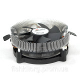 Кулер JUMP CF001 Blue (LGA775/1155 /1156/LGA1150/1366/AMD/AM3/FM2, 90*90*25mm, 25db, 2100rpm, 65W, подходит для Intel Celeron, Pentium)