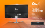 Монитор 23.8" Jump MF2410-HD (IPS LED,1920x1080, VESA 100x100, 220cd/m2, 178/178, 5ms, 100Hz, VGA+HDMI+DP+Earphone+Audio in + Speaker internal)