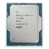 CPU Intel Core i3-12100, LGA1700, 4 Cores/8 Thread, 3.3-4.3Ghz, 12MB Cache L3, Intel UHD 730, Alder Lake, TDP 89W, Tray