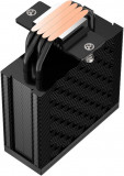 CPU Cooler PC Cooler RZ400 V2 BK (LGA 1700/1200, AM4/AM5, 2200RPM, 120mm FAN, TDP 230W, 4 Heatpipe, 4Pin PWM)