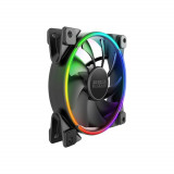 Case Cooler PC Cooler CORONA 120 FRGB BK (1800RPM, 120mm Fan, Hydraulic Bearing, 4Pin PWM)