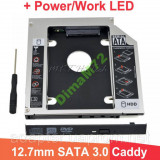 Second Caddy HDD вместо DVD для ноутбуков 12,7mm SATA
