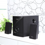 Акустическая система 2.1 Microlab M-500U Black, RMS 40W (12х2+16W), USB, SD, 2x2RCA, SNR 75dB