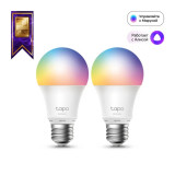 Умная многоцветная Wi-Fi лампа Tapo L530E(EU) (E27, 25000ч, 2.4ГГц WIFI, 806 Lumens, 220°, 220-240V)