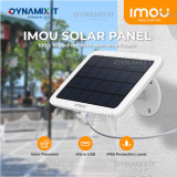 Солнечная панель IMOU FSP12 (Monocrystal, 6.2V 0,5A, 3W, -20? to +60, IP65, Micro USB)