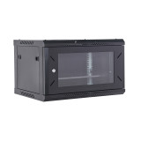 Шкаф серверный настенный Finen WS6406 6U, 19'', 600*450*368 мм, дверь из закаленного стекла, кол-во дверей 3 шт, IP20