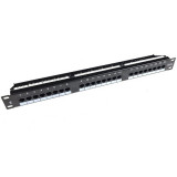 Патч панель 19-дюймовая, 24-портовая UTP Cat5