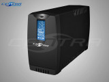 UPS SIGMA VP-1000 LED Мощность: 1000VA/500W. Бат.:12V/9Ah*1шт. 2 вых. Shuko CEE7. Корпус пластик.